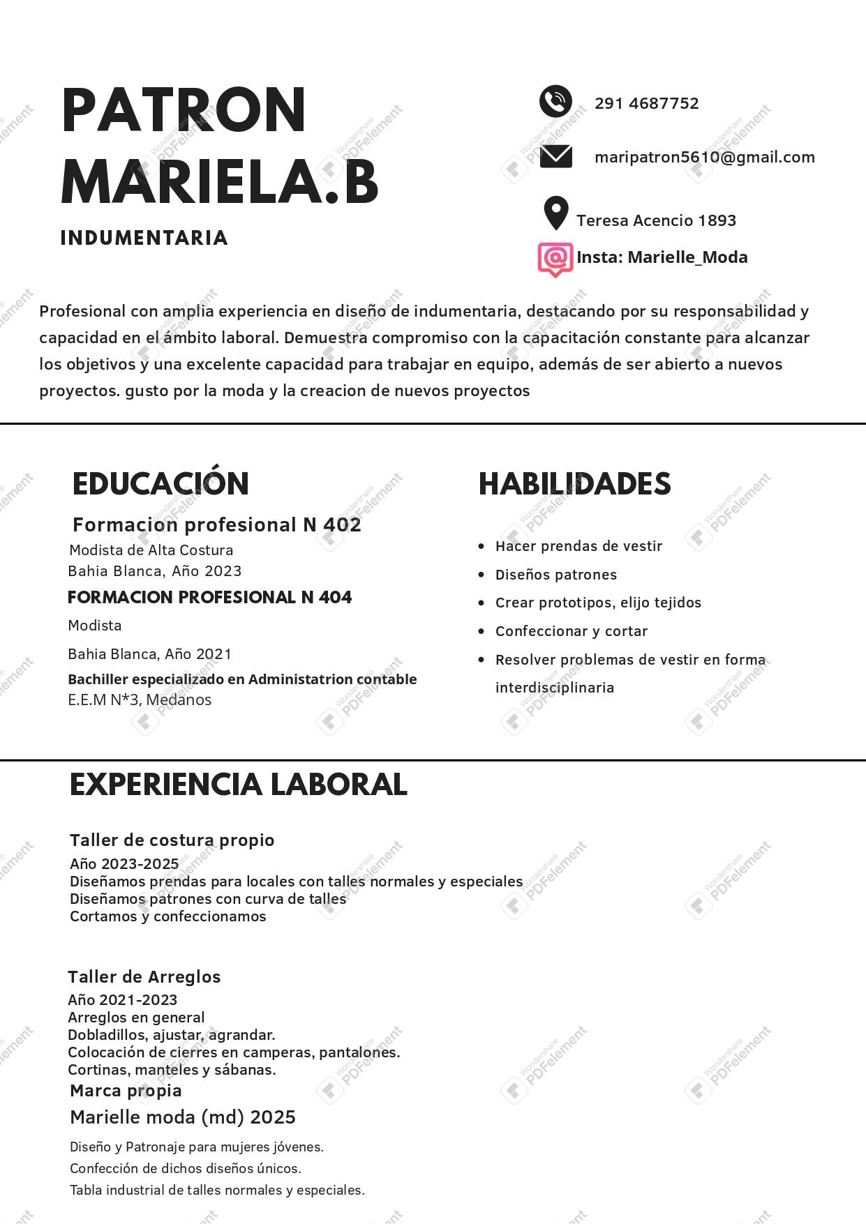 Presentation