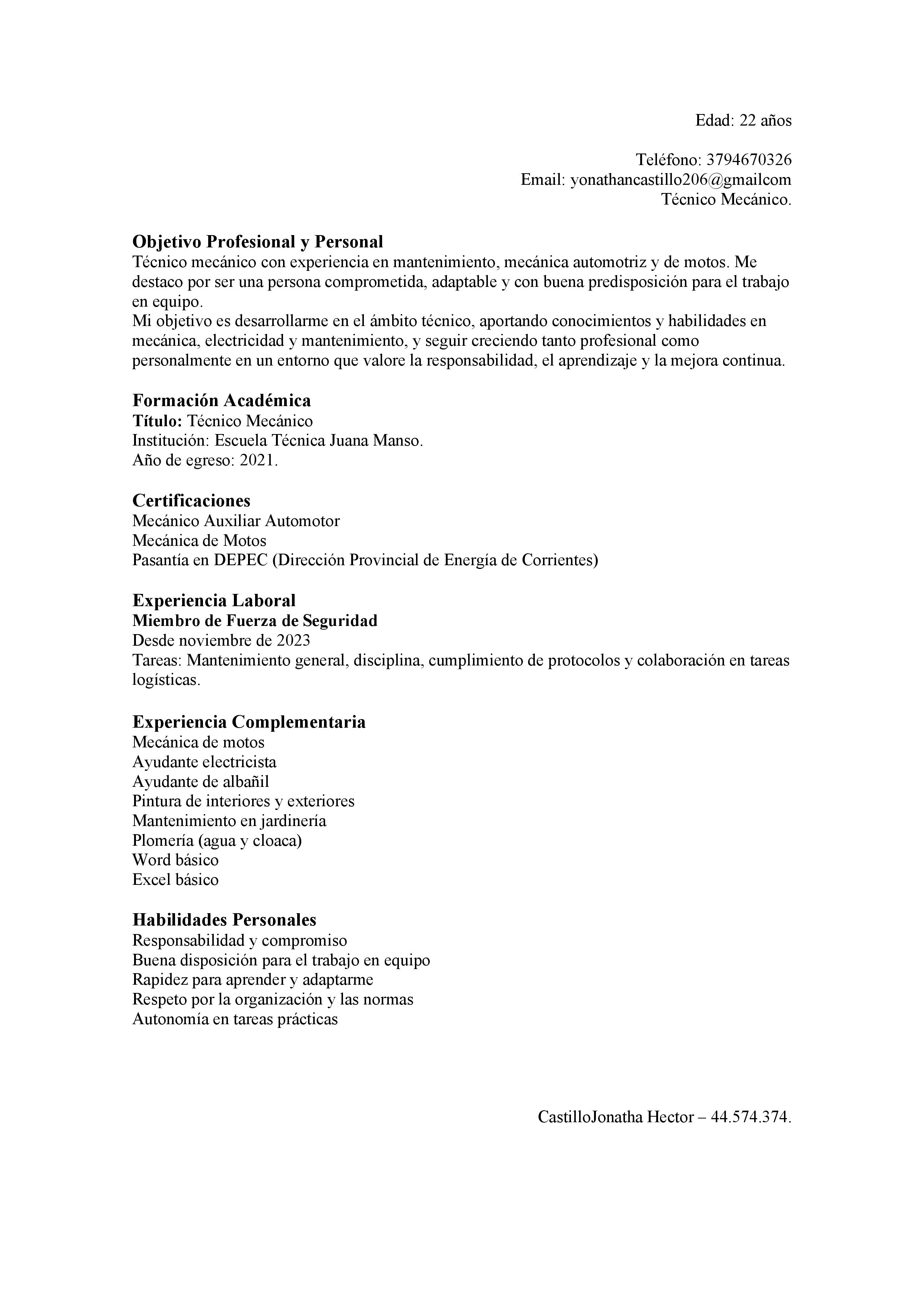 Presentation